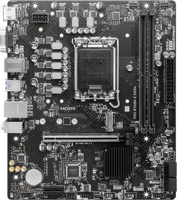 Материнская плата mATX LGA1700 MSI PRO B760M-E DDR4