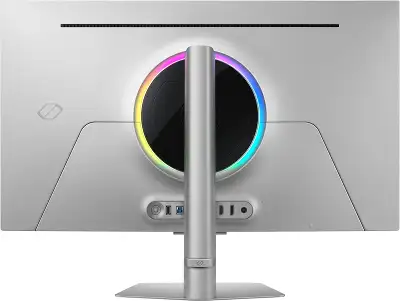 Монитор Samsung 32" Odyssey OLED G8 LS32FG812SIXCI серебристый OLED LED 16:9 HDMI матовая HAS Piv 260cd 178гр/178гр 3840x2160 240Hz FreeSync Premium Pro DP 4K USB 8.4кг