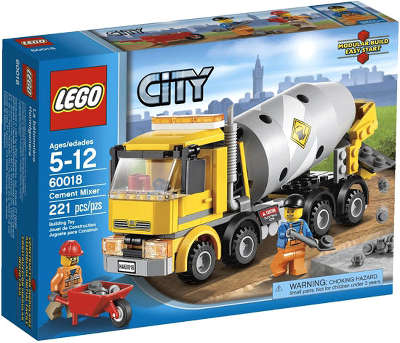 LEGO City 60018 Конструктор Лего Бетономешалка