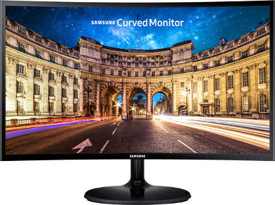 Монитор 27" Samsung C27F390FHI VA FHD D-Sub, HDMI