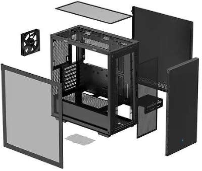 Корпус Deepcool CH510, черный, EATX, Без БП (CH510)