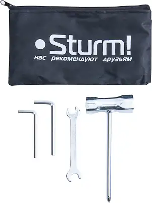 Триммер бензиновый Sturm! BT9533 1000Вт 1.36л.с. неразбор.штан. реж.эл.:леска/нож