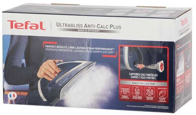 Утюг Tefal FV6830E0 2800Вт синий/серебристый