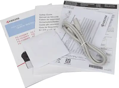 МФУ лазерный Kyocera FS-1025MFP (1102M63RU0/RUV/RU2/NX2/DZ2) A4 Duplex белый