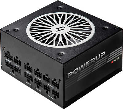блок питания Chieftec CHIEFTRONIC PowerUp GPX-850FC (ATX 2.3, 850W, 80 PLUS GOLD, Active PFC, 120mm fan, Full Cable Management, LLC design) Retail