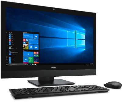 Моноблок Dell Optiplex 7450 23.8" i5-7500/8/SSHD256/HDG630/DVDRW/WiFi/BT/CAM/Linux, черный