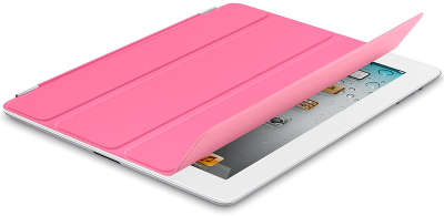 Полиуретановый чехол Apple Smart Cover для iPad 2/3/4, Pink [MD308]