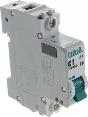 Авт. выкл. 1Р 16А х-ка C ВА-101 4,5кА DEKraft