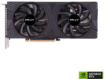 Видеокарта PNY NVIDIA nVidia GeForce RTX 4060Ti VERTO Dual Fan 8Gb DDR6 PCI-E HDMI, 3DP