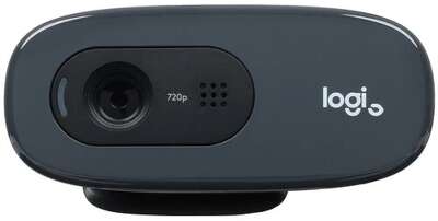 Logitech HD Webcam C270, 960-001063/960-000999 {USB 2.0, 1280*720, 0.9MP разрешение матрицы,3Mpix foto, Mic, Black}