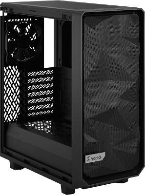 Fractal Design Case Meshify 2 Compact Black, Dark Tempered Glass Fractal Design FD-C-MES2C-02