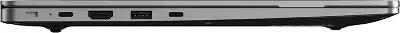 Ноутбук Tecno MegaBook T1 Ryzen 5 5500U 16Gb SSD512Gb AMD Radeon Graphics 15.6" IPS FHD (1920x1080) без ОС 64 grey WiFi BT Cam 6060mAh (T15DA-2EG0)