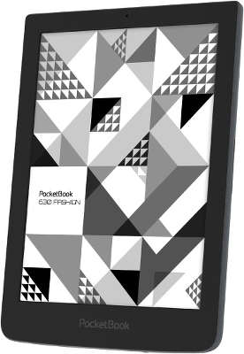 Электронная книга 6" PocketBook 630 Fashion, WiFi, обложка, серый