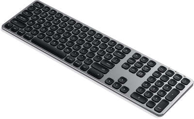 Беспроводная клавиатура Satechi Aluminum Bluetooth Keyboard with Numeric Keypad, Grey [ST-AMBKM-RU]