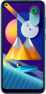 Смартфон Samsung M11 SM-M115F 32GB бирюзовый (SM-M115FMBNSER)