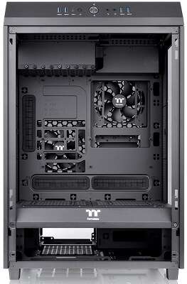 Корпус Thermaltake The Tower 500 CA-1X1-00M1WN-00 Black,Win,SPCC,Tempered Glass*3/120mm Standard Fan*2, USB 3.0 x 2, CA-1X1-00M1WN-00 USB 2.0 x 2, HD Audio x 1, CPU 180mm, VGA 278mm(with HDD rack) 420mm(without HDD rack)