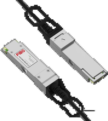 Кабель/ FIBO FT-Q100-DAC2m QSFP28 to QSFP28 DAC модуль, медный кабель Belden, 2 метра