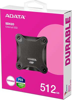 Внешний 512Gb [SD620-512GCBK] SSD ADATA SD620