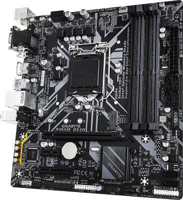 Материнская плата microATX LGA1151v2 GIGABYTE B365M DS3H