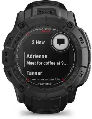 Смарт-часы Garmin Instinct 2X Solar Tactical Edition 50мм 1" MIP корп.черный рем.черный (010-02805-03)