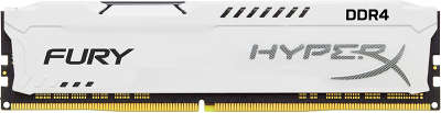 Модуль памяти DDR4 DIMM 8192Mb DDR2400 Kingston HyperX Fury White [HX424C15FW2/8]