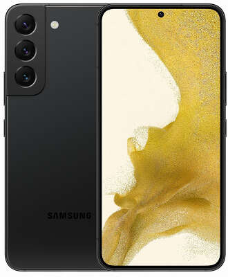 Смартфон Samsung Galaxy S22, Qualcomm Snapdragon 8 Gen1, 8Gb RAM, 128Gb, черный
