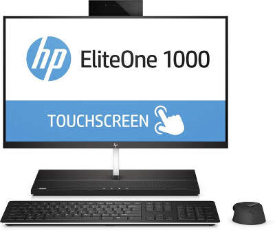 Моноблок HP EliteOne 1000 G1 AiO 23.8" FHD i7-7700/16/1000/256 SSD/WF/BT/Cam/Kb+Mouse/W10Pro,черный (2UQ57EA)