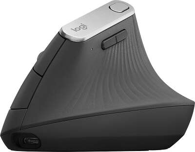 Мышь беспроводная Logitech MX Vertical Mouse Graphite (910-005448)