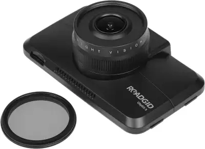 Видеорегистратор Roadgid CityGo 3 Wi-Fi AI черный 2Mpix 1440x2560 1440p 170гр. GPS NTK96675