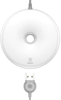 Беспроводное зарядное устройство Baseus Donut Wireless Charger, White [WXTTQ-02]