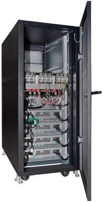 ИБП Powercom ONL-M-20PM, 20000 В·А, 20 кВт, клеммная колодка, черный (без аккумуляторов)