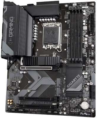 Материнская плата Gigabyte B760 GAMING X, Socket 1700, Intel®B760, 4xDDR5-4800, HDMI+DP, 3xPCI-Ex16, 4xSATA3(RAID 0/1/5/10), 3xM.2, 8Ch Audio, 2.5GLan, (4+4)xUSB2.0, (3+2)xUSB3.2, (1+1)xUSB3.2 Type-C™, ATX, RTL
