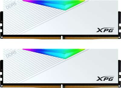 Набор памяти DDR5 DIMM 2x32Gb DDR6400 ADATA XPG Lancer RGB (AX5U6400C3232G-DCLAWH)