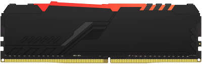 Модуль памяти DDR4 DIMM 8Gb DDR3733 Kingston FURY Beast RGB (KF437C19BBA/8)