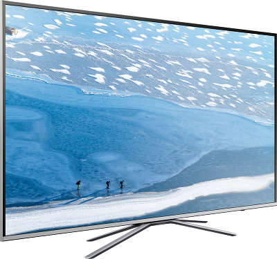 ЖК телевизор 55"/140см Samsung UE55KU6400U серебристый 4K UHD