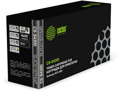 Картридж лазерный Cactus MLT-D109S CS-S4300 MLT-D109S черный (2000стр.) для Samsung SCX-4300