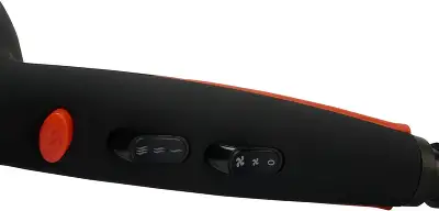 Фен Polaris PHD2038Ti 2000Вт черный/красный (PHD 2038TI)