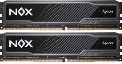 Apacer 32GB DDR4 3200 DIMM OC NOX DDR4 w/HS RP-K2 Kit (2x16GB), 1.35V, 1024x8  AH4U32G32C28YMBAA-2
