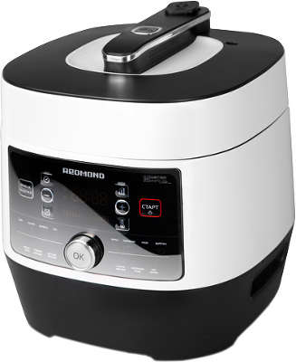 Мультиварка-скороварка Redmond RMC-P350 белый/черный