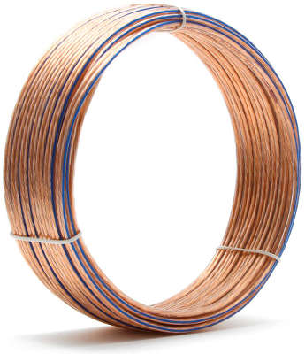 Акустический кабель Cablexpert CC-TC2x1,5-10M, прозрачный,  10 м, бухта