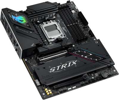 Материнская плата ASUS ROG STRIX B850-F GAMING WIFI AM5 ATX 4xDDR5 2xPCIEx16 4xM.2 2хUSB-C DP HDMI 2.5GLAN Wi-Fi 7