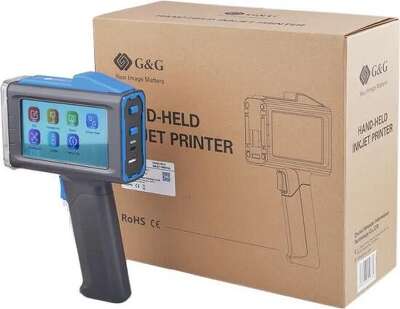 Портативный ручной струйный принтер G&G GG-HH1001C (аналог GG-HH1001B)