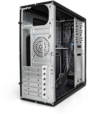 Exegate EX278394RUS Корпус Miditower Exegate CP-603 Black, ATX, <без БП>, 2*USB+2*USB3.0, Audio