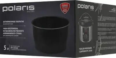 Чаша Polaris PIP 1305AD 5л. для мультиварок черный
