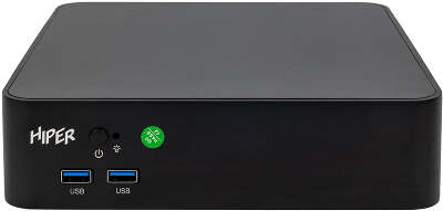 Компьютер Неттоп Hiper AS8 i5 11400 2.6 ГГц/16/512 SSD/WF/BT/без ОС,черный