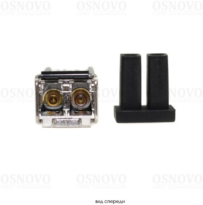 Трансивер/ OSNOVO Оптический SFP Модуль. Два волокна Multi Mode. Скорость: до 1,25 Гбит/c. Тип разъема: 2LC