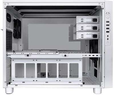 Корпус Thermaltake Core X5 Tempered Glass Snow Edition, белый, ATX, Без БП (CA-1E8-00M6WN-00)