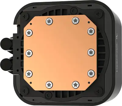 Система водяного охлаждения Deepcool LQ360 ARGB Soc-AM5/AM4/1200/1700/1851 черный 4-pin 38.71dB Al LCD 350W 1840gr Ret (R-LQ360-BKLSMW-G-1)