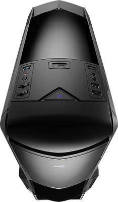 Корпус MidTower ATX AeroCool BattleHawk Black, USB 3.0, без БП