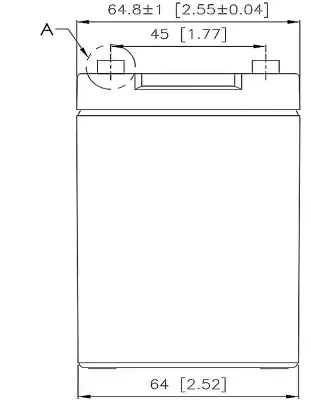Батарея для ИБП CSB GPL1272 F2 FR 12В 7.2Ач